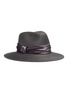 Main View - Click To Enlarge - EUGENIA KIM - 'Georgina' velvet band wool felt fedora hat