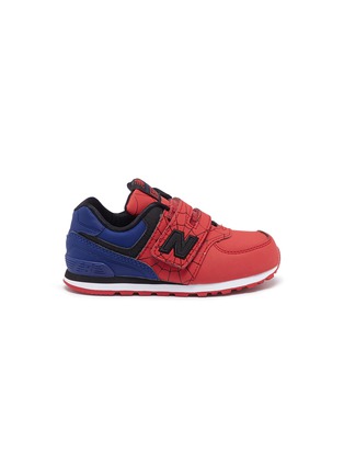 Main View - Click To Enlarge - NEW BALANCE - x Marvel '574 Spiderman' colourblock toddler sneakers