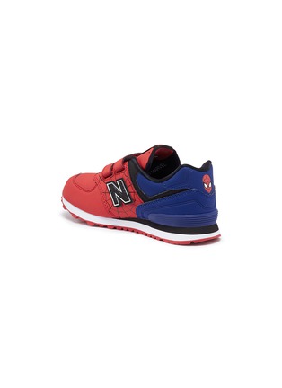 Figure View - Click To Enlarge - NEW BALANCE - x Marvel '574 Spiderman' colourblock kids sneakers