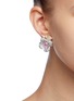 Figure View - Click To Enlarge - ANABELA CHAN - 'Mini Blossom' diamond floral earrings