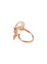 Figure View - Click To Enlarge - ANABELA CHAN - 'Butterfly' diamond sapphire freshwater pearl ring