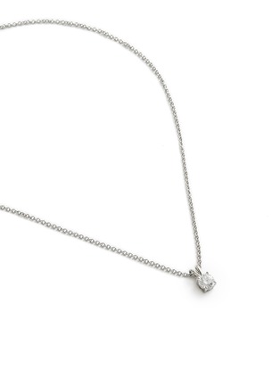 Detail View - Click To Enlarge - CZ BY KENNETH JAY LANE - Cubic zirconia pendant necklace
