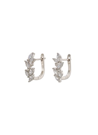 Main View - Click To Enlarge - CZ BY KENNETH JAY LANE - Cubic zirconia vine earrings