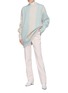 Figure View - Click To Enlarge - CALVIN KLEIN 205W39NYC - Colourblock oversized sweater
