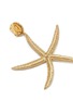 Detail View - Click To Enlarge - OSCAR DE LA RENTA - Threaded starfish drop clip earrings