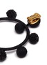 Detail View - Click To Enlarge - OSCAR DE LA RENTA - Ball threaded hoop clip earrings