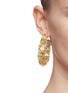 Figure View - Click To Enlarge - OSCAR DE LA RENTA - Beaded star pillette hoop earrings