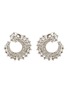 Main View - Click To Enlarge - OSCAR DE LA RENTA - Glass crystal hoop earrings