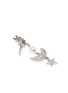 Detail View - Click To Enlarge - OSCAR DE LA RENTA - Glass crystal faux pearl moon and star clip earrings