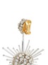 Detail View - Click To Enlarge - OSCAR DE LA RENTA - Swarovski crystal fireball drop clip earrings