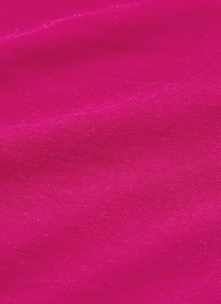 Detail View - Click To Enlarge - SACAI - Slant zip knit turtleneck dress