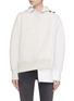 Main View - Click To Enlarge - SACAI - Panelled hoodie