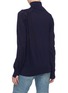 Back View - Click To Enlarge - SACAI - Slant zip turtleneck sweater