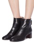 Figure View - Click To Enlarge - STUART WEITZMAN - 'Zappa' leather ankle boots