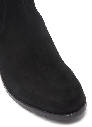 Detail View - Click To Enlarge - STUART WEITZMAN - 'Midland' suede thigh high boots