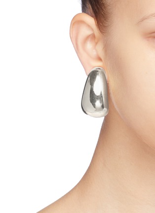 Figure View - Click To Enlarge - KENNETH JAY LANE - Pear clip earrings