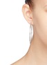 Figure View - Click To Enlarge - KENNETH JAY LANE - Small hoop earrings