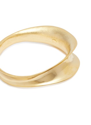 Detail View - Click To Enlarge - KENNETH JAY LANE - Wavy contoured bangle
