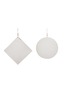 Main View - Click To Enlarge - KENNETH JAY LANE - Geometric mismatched drop earrings