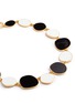 Detail View - Click To Enlarge - KENNETH JAY LANE - Irregular enamel oval necklace