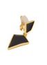 Detail View - Click To Enlarge - KENNETH JAY LANE - Geometric drop clip earrings