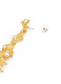 Detail View - Click To Enlarge - KENNETH JAY LANE - Glass crystal pearl branch drop earrings