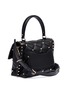 Figure View - Click To Enlarge - VALENTINO GARAVANI - Valentino Garavani 'Candystud' quilted leather satchel bag