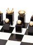Detail View - Click To Enlarge - L'OBJET - Chess set – Black/White