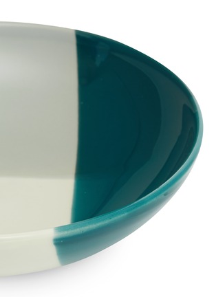 Detail View - Click To Enlarge - JARS - Stoneware pasta plate – Teal