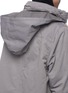 Detail View - Click To Enlarge - RICK OWENS DRKSHDW - Retractable hood jacket
