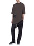 Figure View - Click To Enlarge - RICK OWENS DRKSHDW - Graphic patch T-shirt