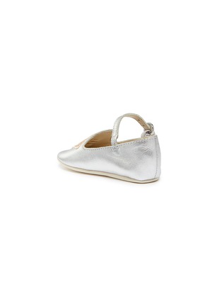 Figure View - Click To Enlarge - SOPHIA WEBSTER - 'Bibi Butterfly Baby' embroidered leather infant flats