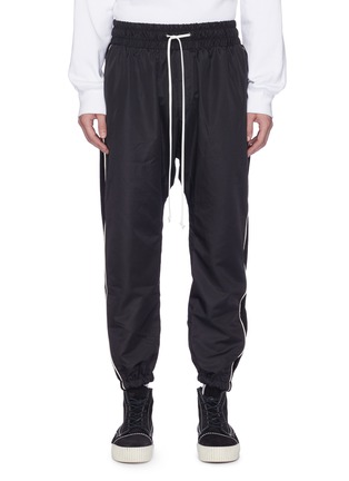 Main View - Click To Enlarge - DANIEL PATRICK - Velour outseam track pants