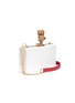 Detail View - Click To Enlarge - CECILIA MA - 'Cute' slogan acrylic box clutch