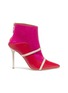 Main View - Click To Enlarge - MALONE SOULIERS - 'Madison' strappy leather and suede ankle boots