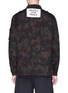Back View - Click To Enlarge - OAMC - Slogan appliqué camouflage print twill shirt jacket