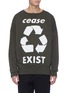 Main View - Click To Enlarge - FAITH CONNEXION - 'Cease Exist' recycle print sweatshirt