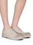 Figure View - Click To Enlarge - MARSÈLL - Distressed suede lace-up Derbies