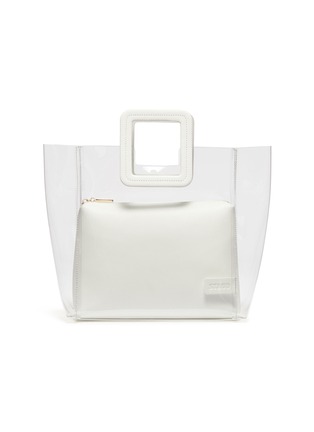 Main View - Click To Enlarge - STAUD - 'Shirley' leather handle PVC tote