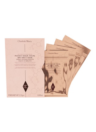 Main View - Click To Enlarge - CHARLOTTE TILBURY - Revolutionary Instant Magic Facial Dry Sheet Mask 4-piece pack