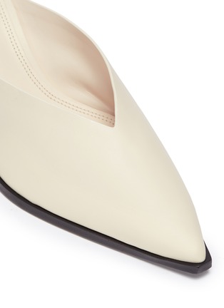 Detail View - Click To Enlarge - MERCEDES CASTILLO - 'Noriko' leather mules