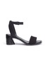 Main View - Click To Enlarge - MERCEDES CASTILLO - 'Hiru' sculptural heel leather ankle strap suede sandals