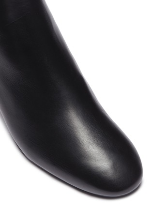 Detail View - Click To Enlarge - MERCEDES CASTILLO - 'Kyler' sculptural heel leather ankle boots