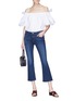 Figure View - Click To Enlarge - FRAME - 'Le Crop Mini Boot' jeans