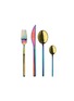 Main View - Click To Enlarge - MEPRA - Due 24-piece cutlery set – Rainbow