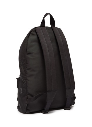 Detail View - Click To Enlarge - BALENCIAGA - 'Explorer' logo embroidered canvas backpack