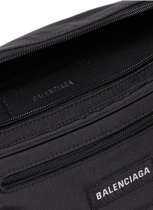Detail View - Click To Enlarge - BALENCIAGA - 'Explorer' canvas bum bag