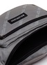 Detail View - Click To Enlarge - BALENCIAGA - 'Explorer The Power of Dreams' slogan print reflective bum bag