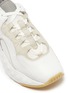 Detail View - Click To Enlarge - ACNE STUDIOS - Contrast trim panelled leather sneakers