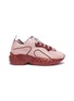 Main View - Click To Enlarge - ACNE STUDIOS - Colourblock leather sneakers